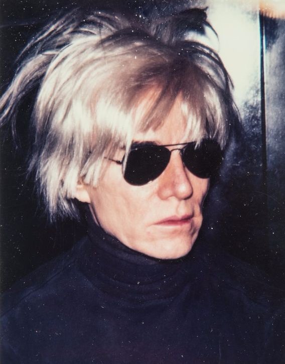 Warhol Himself Even Appeared In Some Polaroids, From His Fright Wig Of 1986