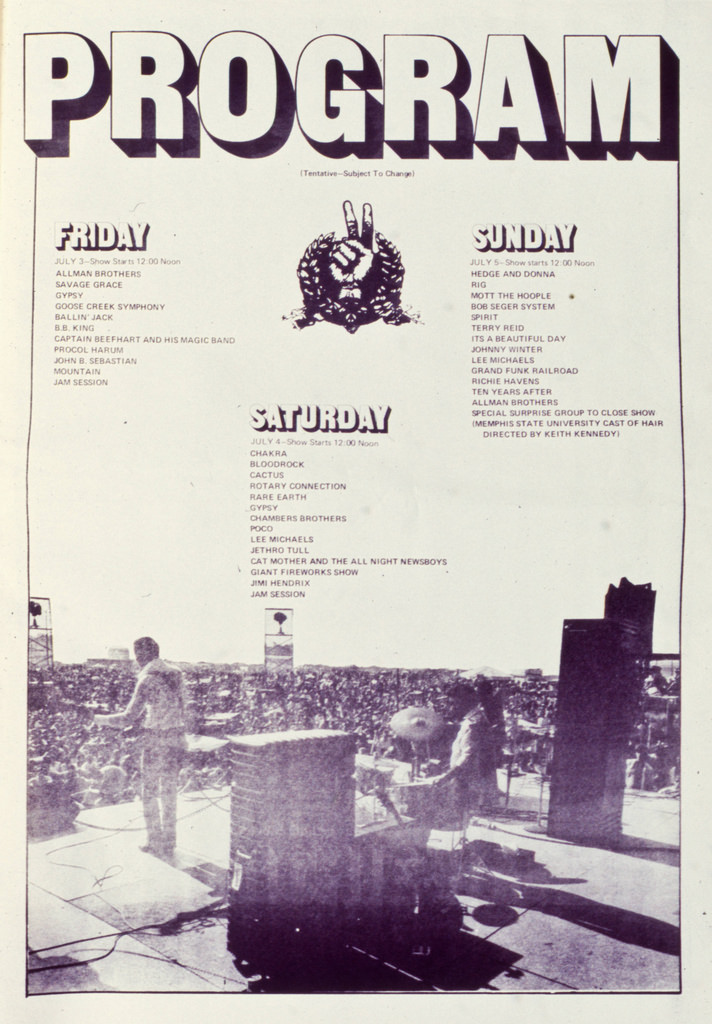 Three Days Of Peace, Love, And Music: Capturing The Spirit Of The Atlanta Pop Festival Of 1970 In Vintage Photos