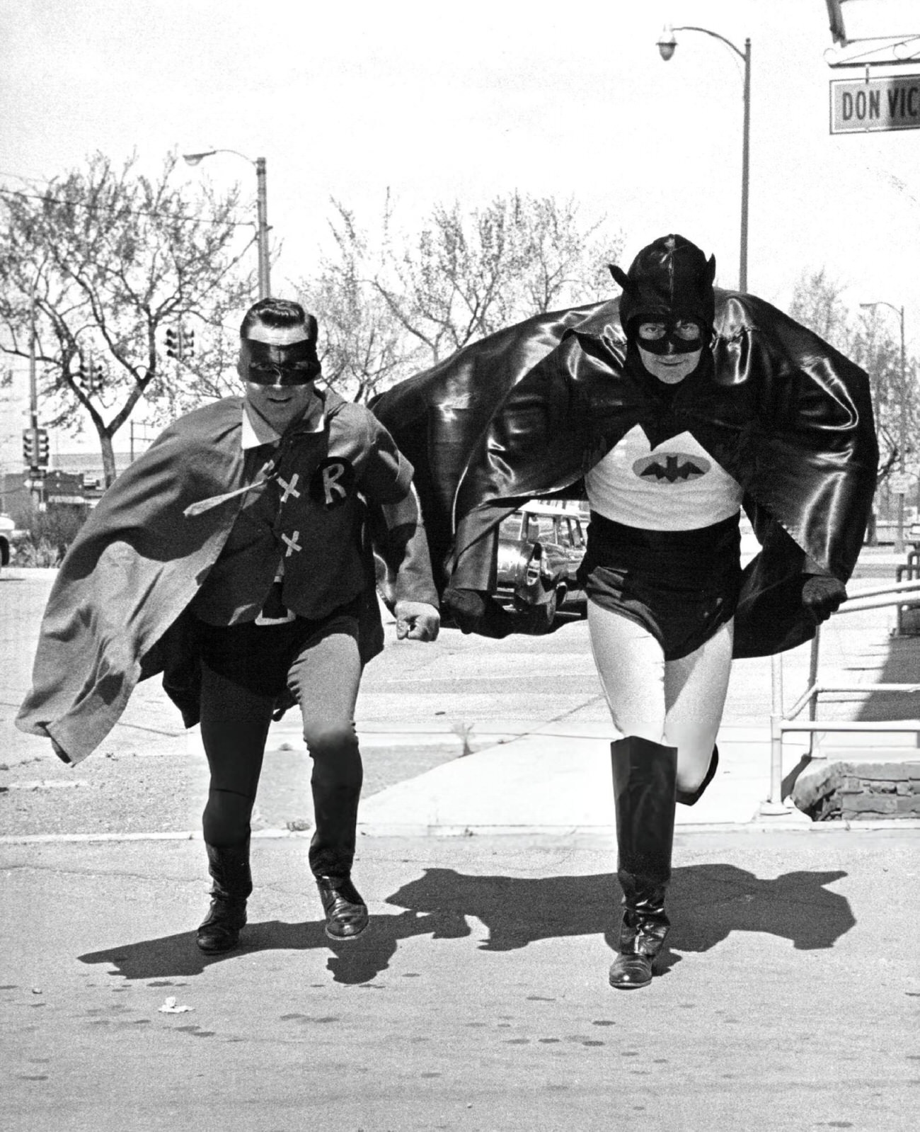 Littleton'S Own &Amp;Quot;Batman&Amp;Quot; And &Amp;Quot;Robin&Amp;Quot; Will Appear At Auction Saturday. Woodlawn School To Benefit At Littleton Auction, 1966.