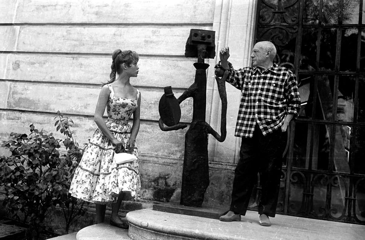 When Brigitte Bardot Met Pablo Picasso: An Encounter Of Two Icons In 1956