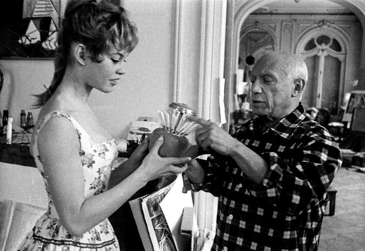 When Brigitte Bardot Met Pablo Picasso: An Encounter Of Two Icons In 1956