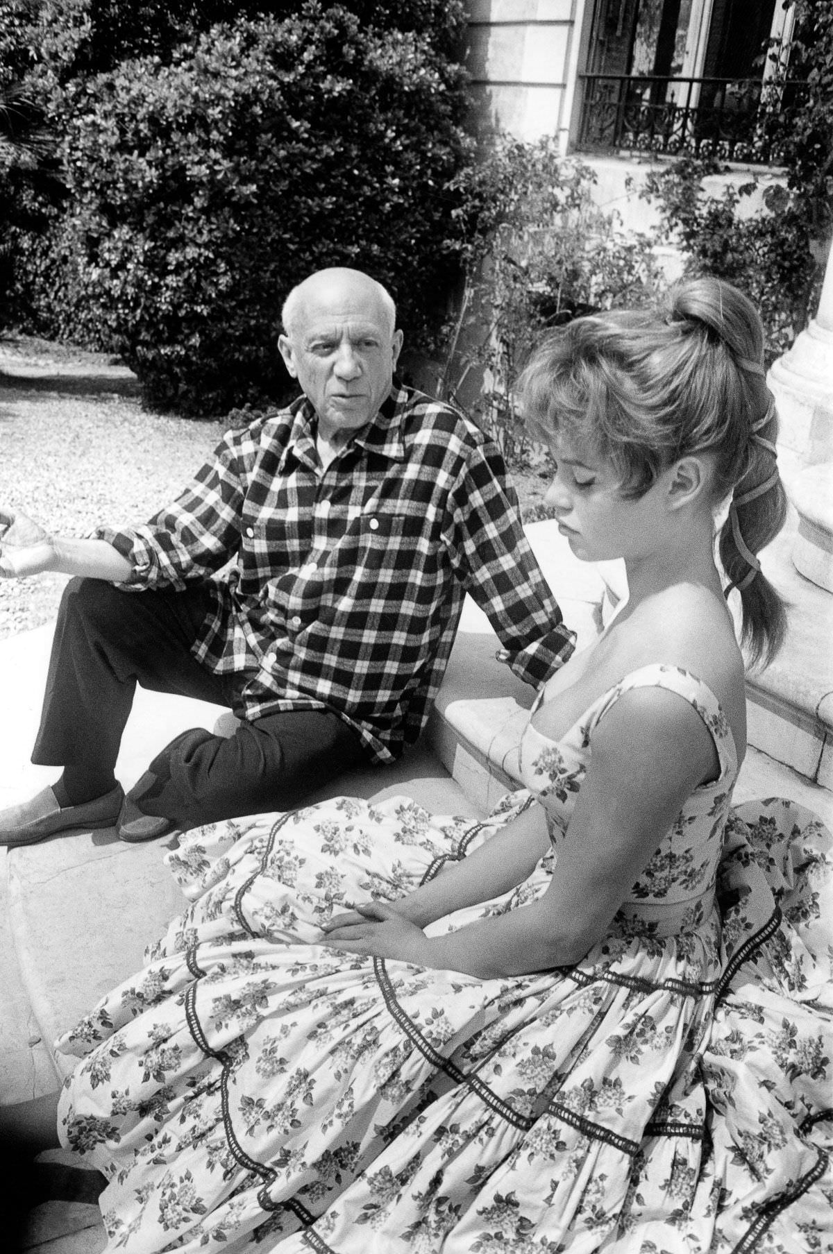 When Brigitte Bardot Met Pablo Picasso: An Encounter Of Two Icons In 1956