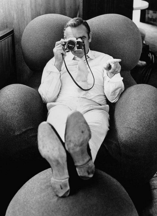 Sean Connery With An Slr