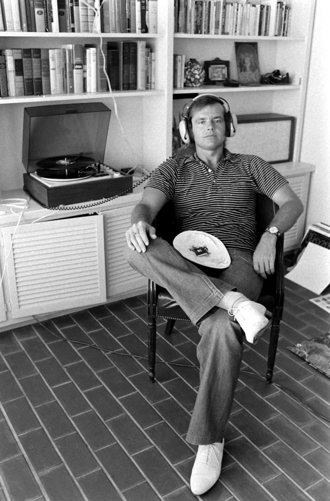 Jack Nicholson At Home In Los Angeles, 1969.