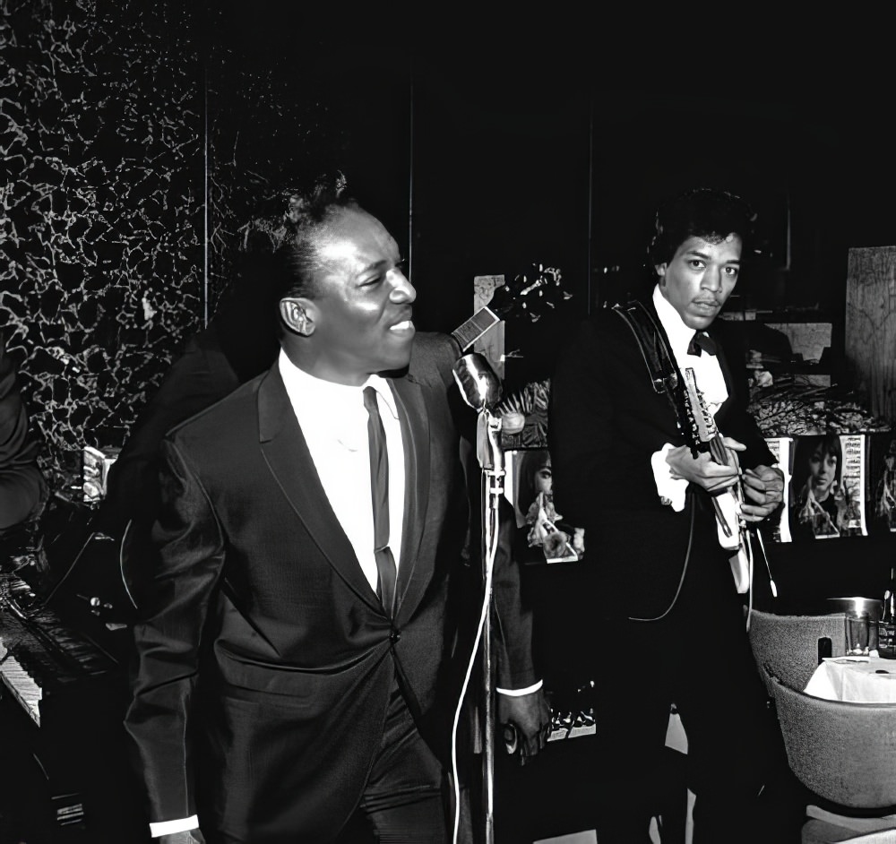With Wilson Pickett