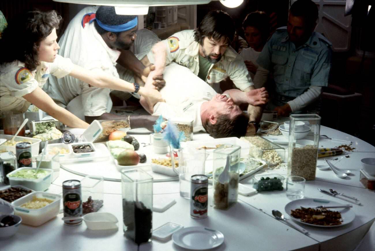 A Scene From The Sci-Fi Thriller 'Alien: The Directors Cut', Directed By Ridley Scott, 1979.