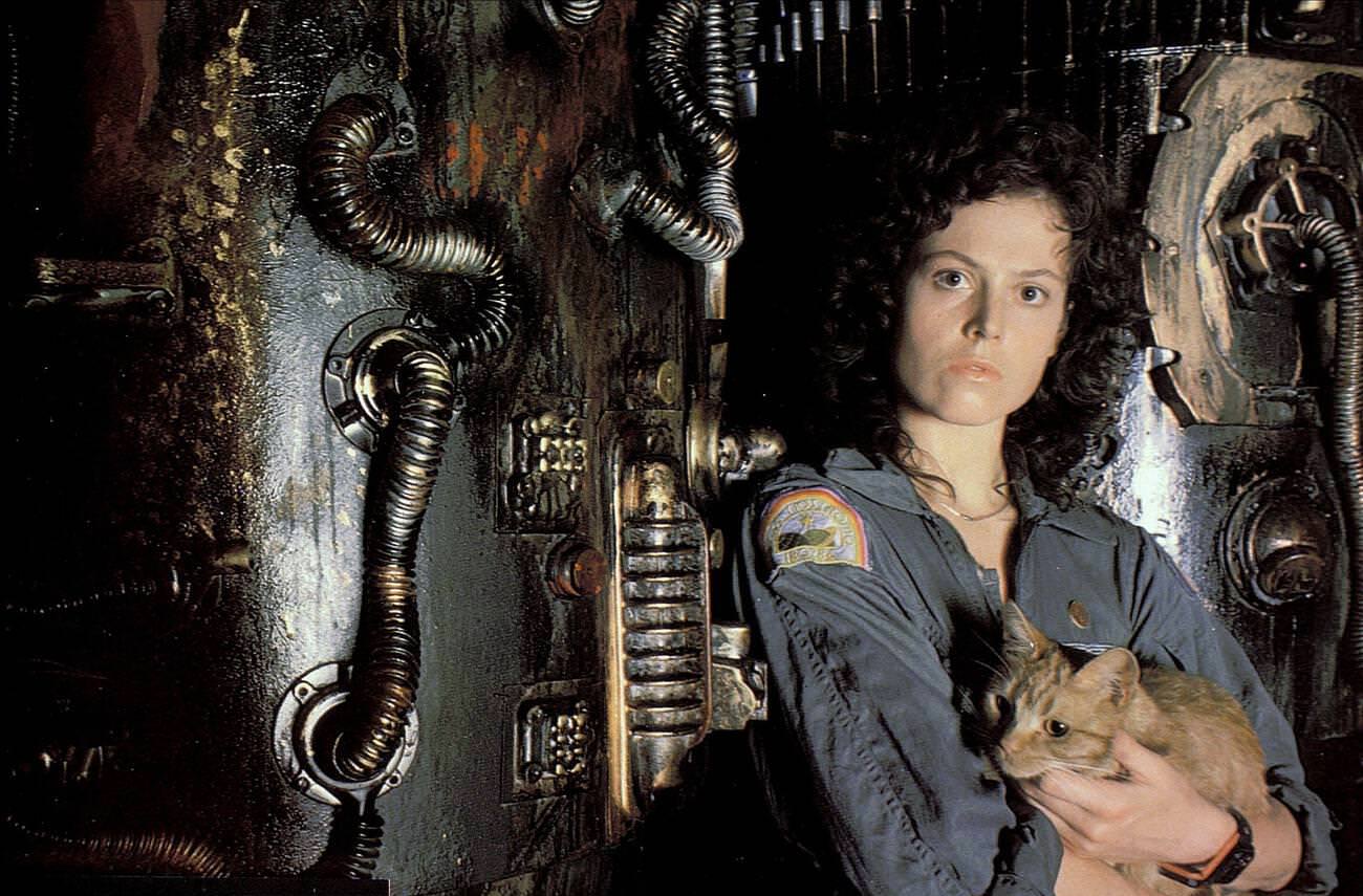 Sigourney Weaver In 'Alien', 1979.