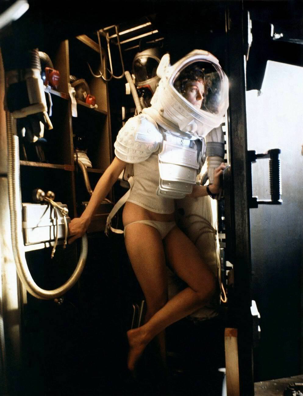 Sigourney Weaver In 'Alien', 1979.