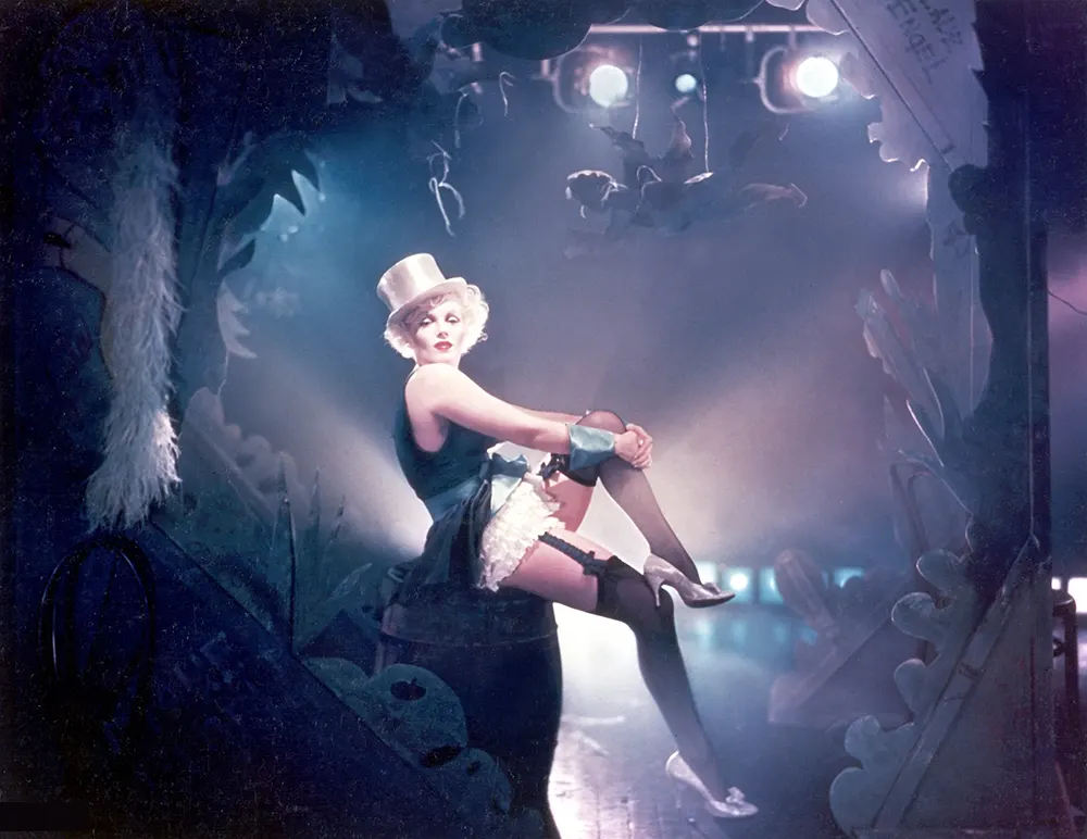 Marilyn Monroe As Marlene Dietrich