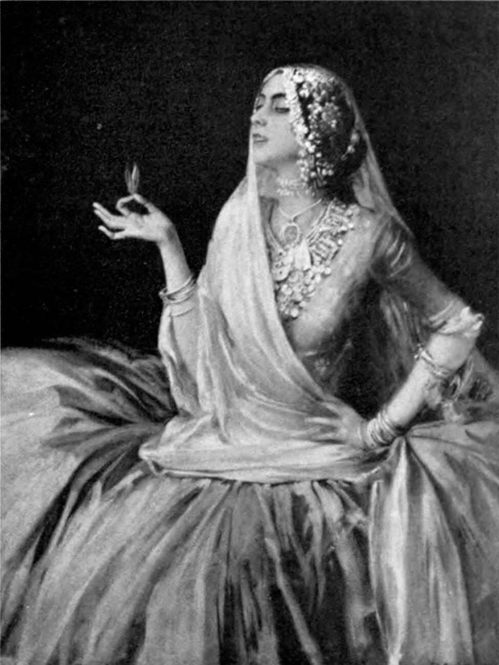 Ruth St. Denis, 1910.