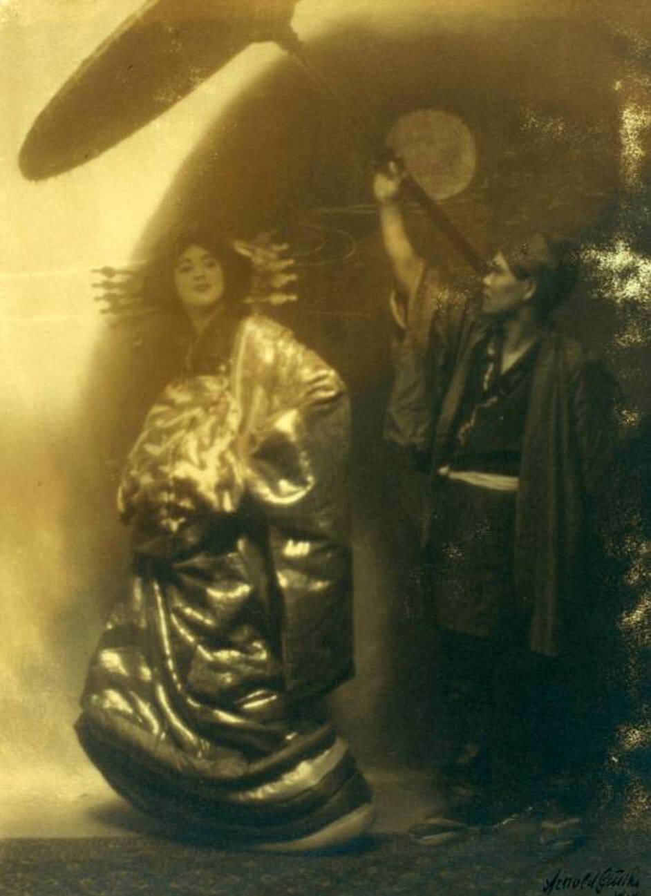 Ruth St. Denis'S Parade From Omika, 1910S.