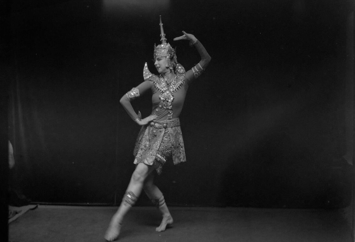 Ruth St. Denis. A Genthe Photograph, 1910S.