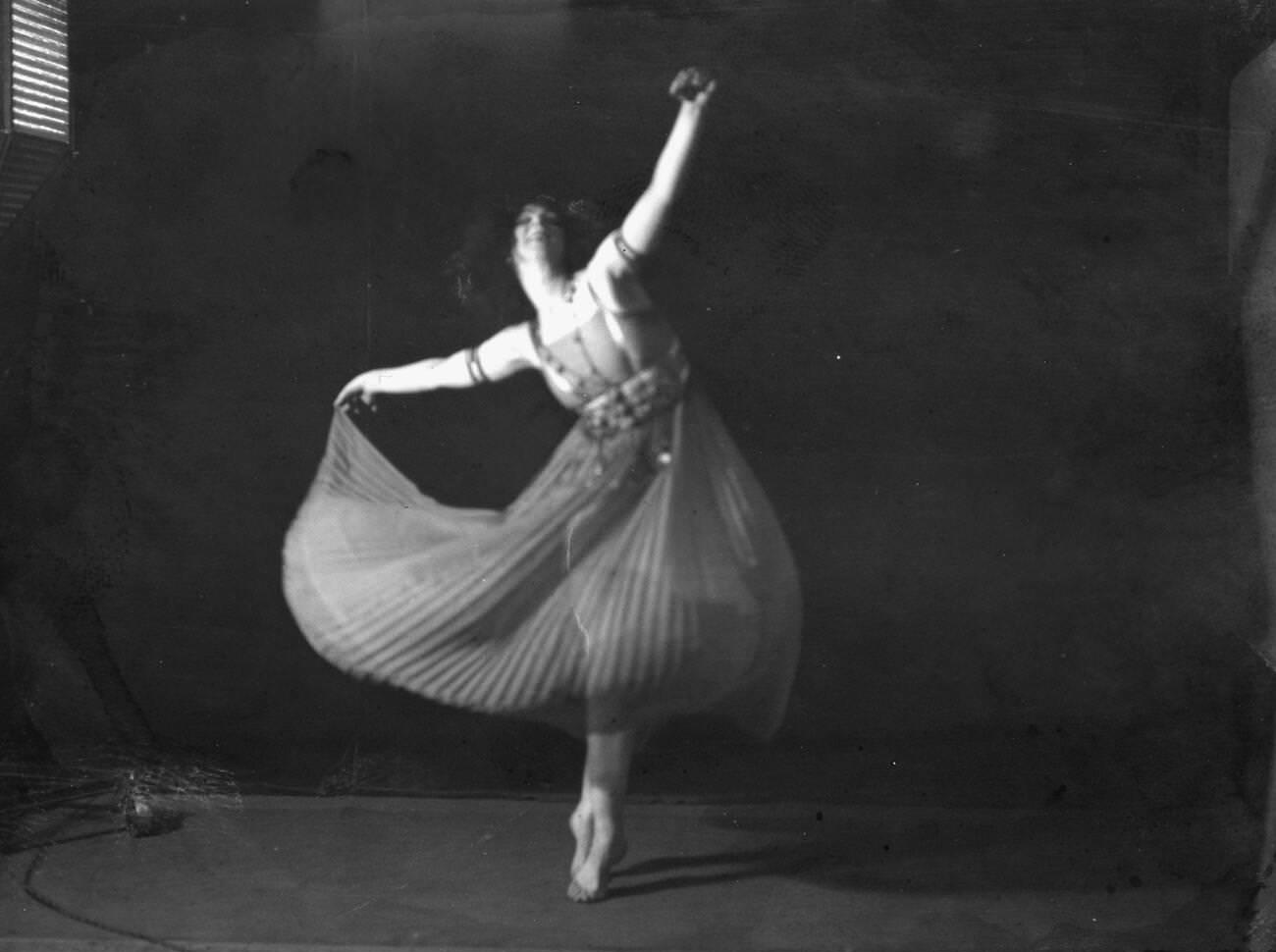 Ruth St. Denis, 1919.