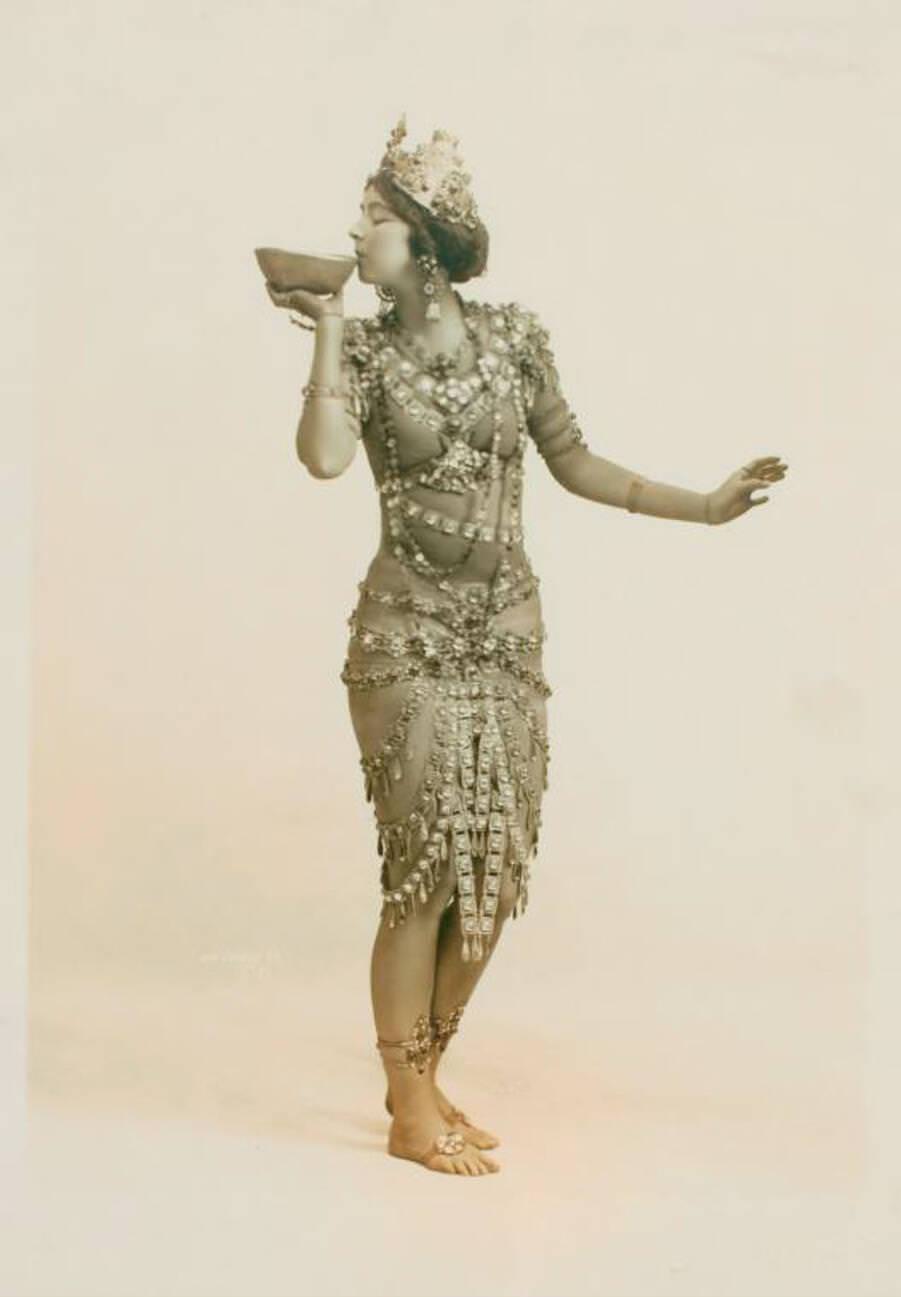 Ruth St. Denis In Radha, 1910S.