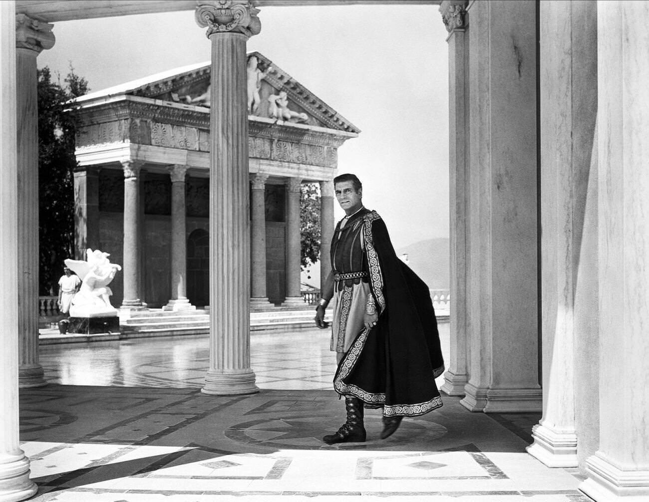 Laurence Olivier In Spartacus, 1960.