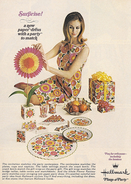Disposable Chic: The Curious Case Of 1960S Paper Dresses