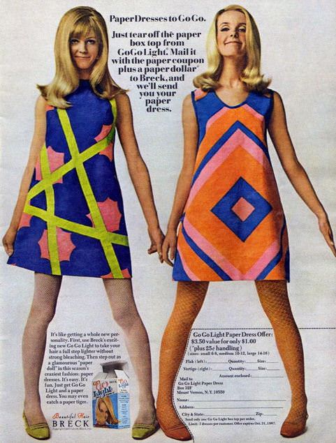 Disposable Chic: The Curious Case Of 1960S Paper Dresses