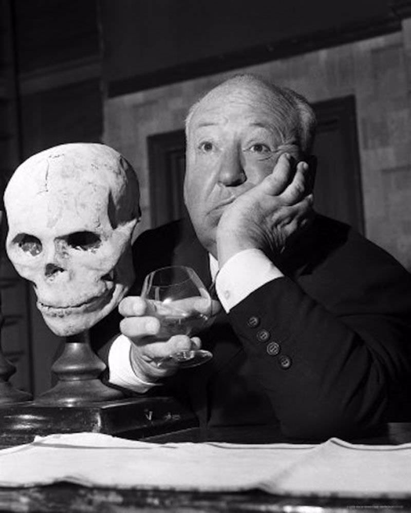 Sighing Next To A Skull