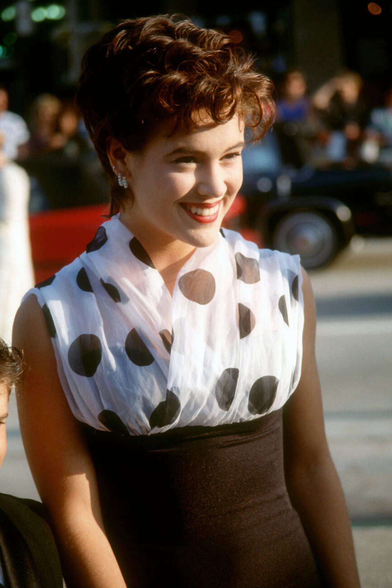 Alyssa Milano At The 43Rd Annual Primetime Emmy Awards, 1991.