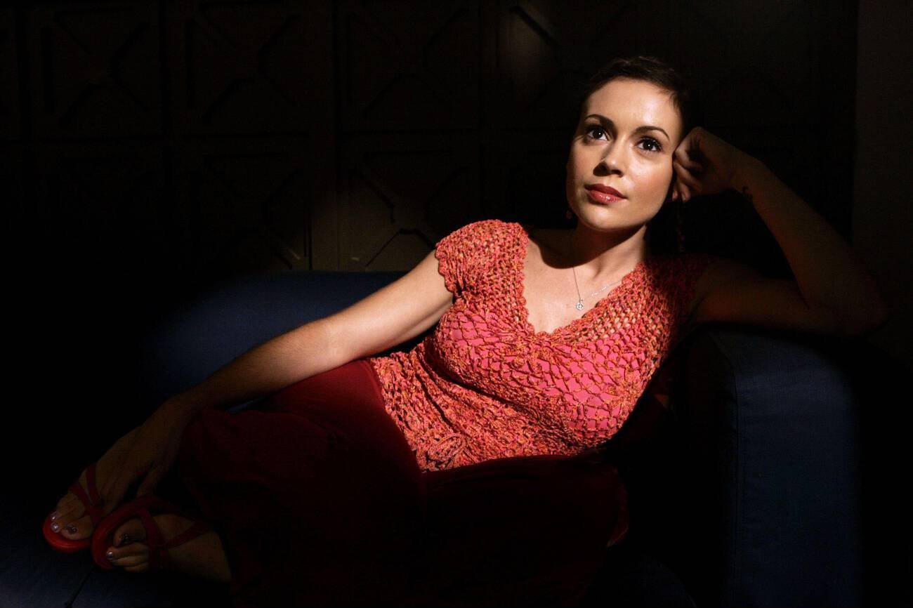 Alyssa Milano In Charmed, 1998.