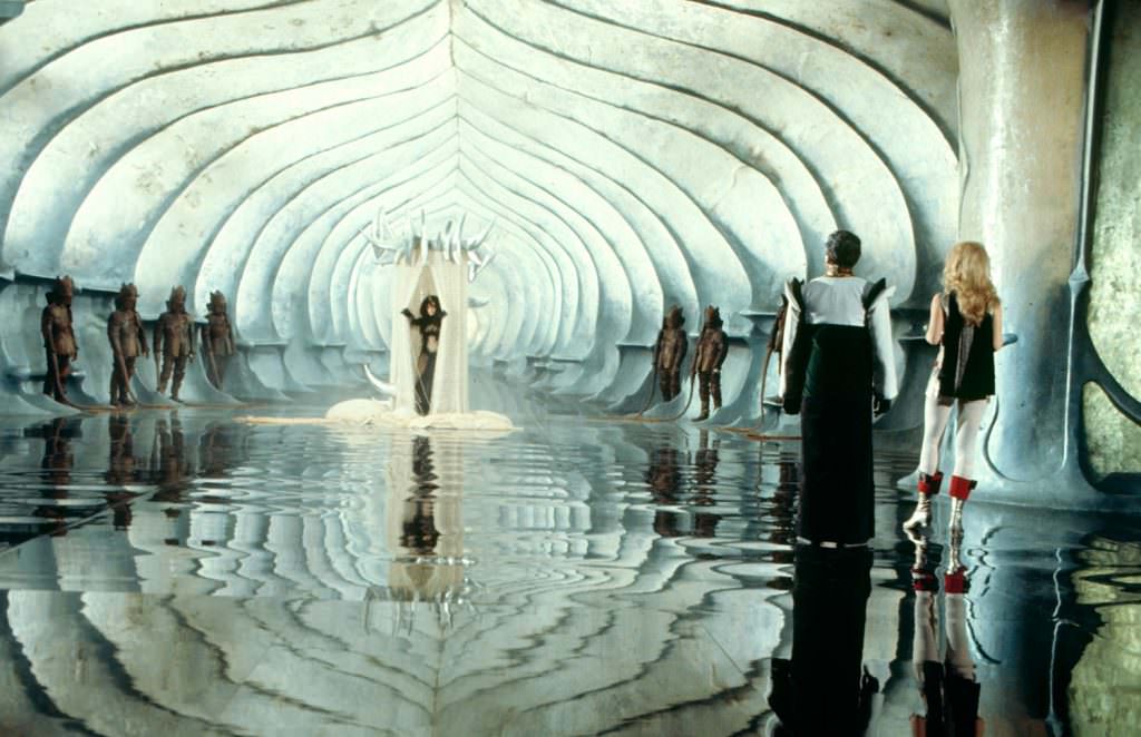 The Set Of Barbarella, 1968.