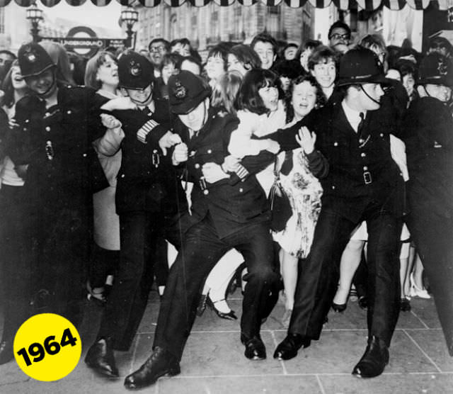 Beatlemania In Full Swing: Capturing The Frenzy Of Beatles Fangirls In The Mid-60S