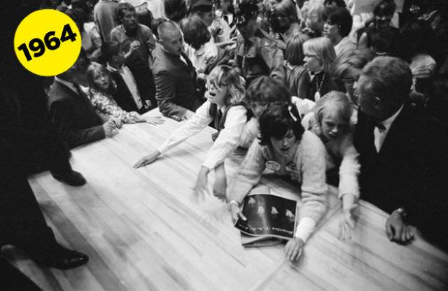 Beatlemania In Full Swing: Capturing The Frenzy Of Beatles Fangirls In The Mid-60S