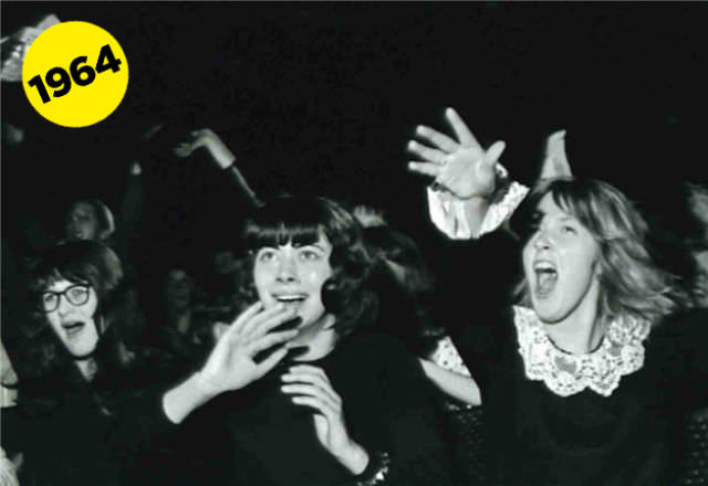 Beatlemania In Full Swing: Capturing The Frenzy Of Beatles Fangirls In The Mid-60S