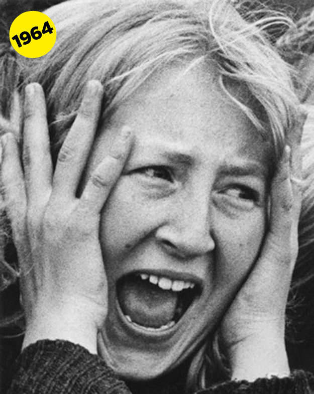 Beatlemania In Full Swing: Capturing The Frenzy Of Beatles Fangirls In The Mid-60S