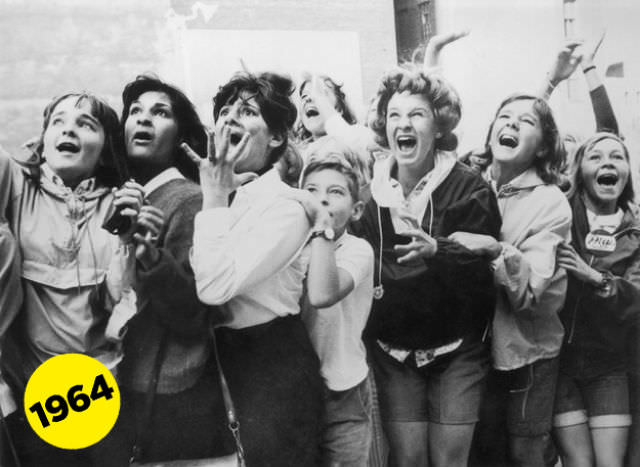 Beatlemania In Full Swing: Capturing The Frenzy Of Beatles Fangirls In The Mid-60S