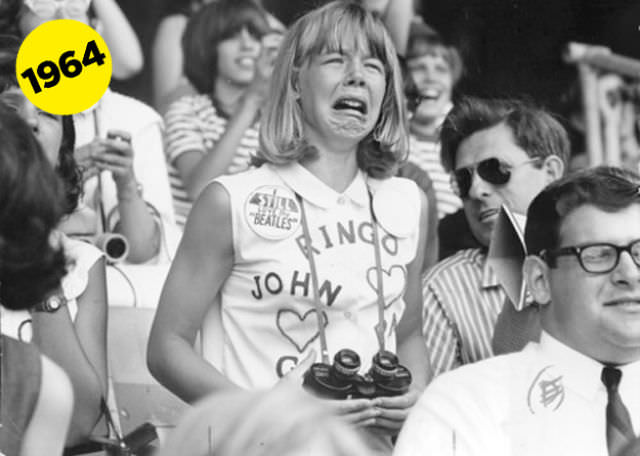 Beatlemania In Full Swing: Capturing The Frenzy Of Beatles Fangirls In The Mid-60S