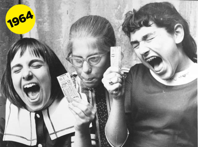 Beatlemania In Full Swing: Capturing The Frenzy Of Beatles Fangirls In The Mid-60S