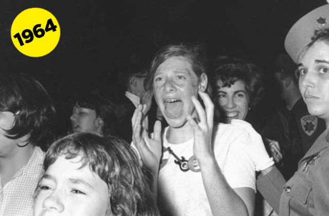 Beatlemania In Full Swing: Capturing The Frenzy Of Beatles Fangirls In The Mid-60S