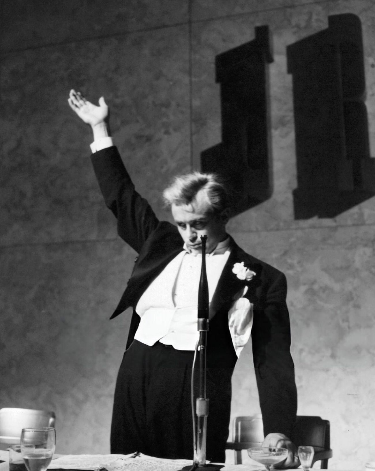 James Dean Making A Drunken Speech In ‘Giant’, 1956
