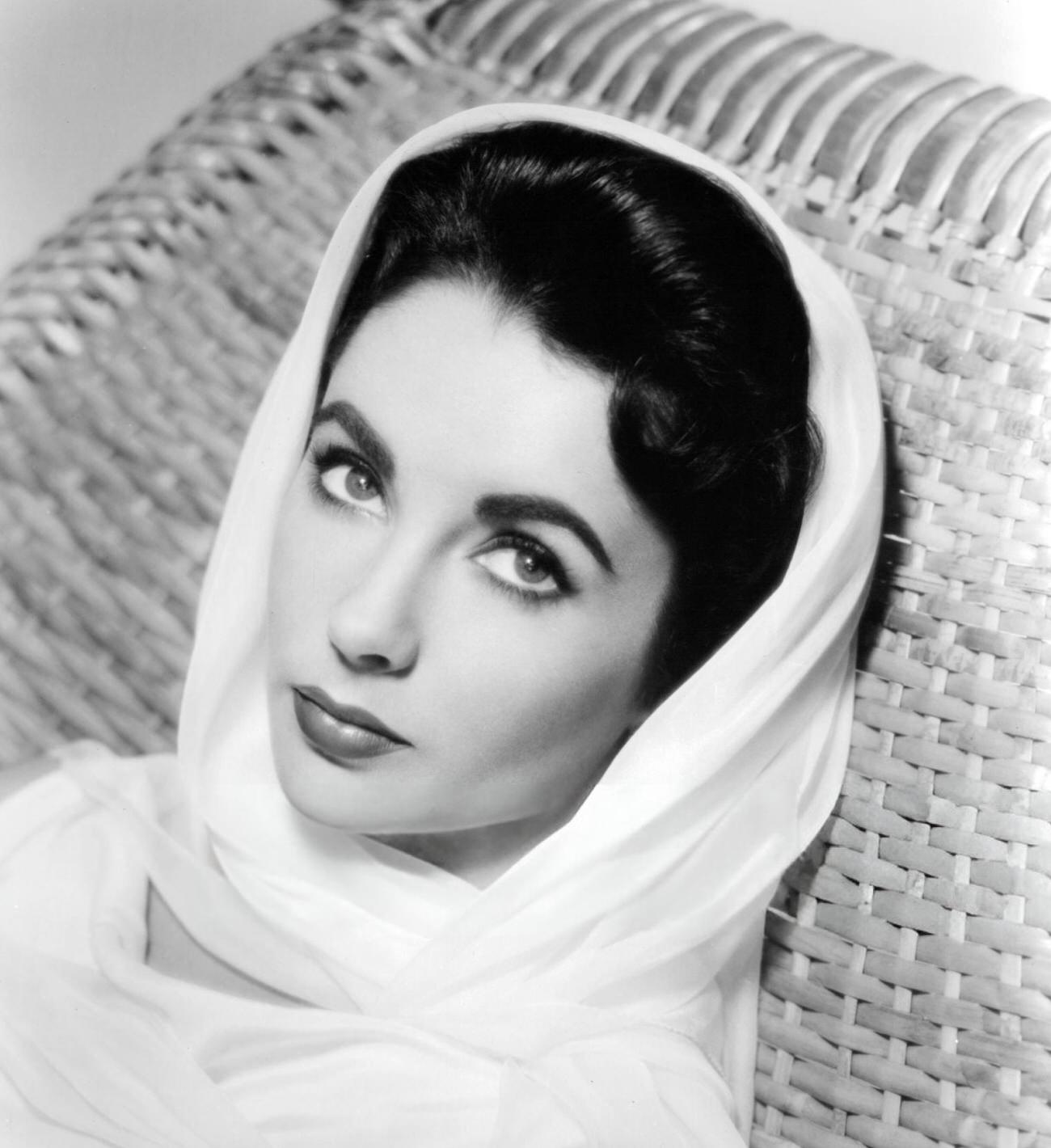 Elizabeth Taylor Publicity Portrait For ‘Giant’, 1956