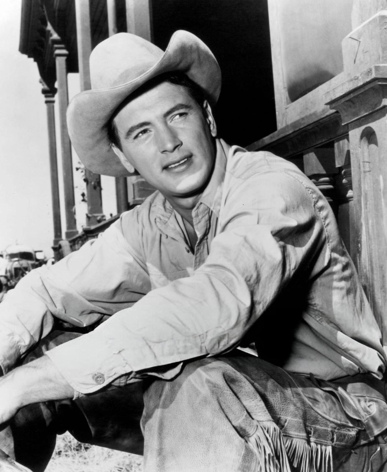 Rock Hudson As A Cowboy In ‘Giant’, 1956