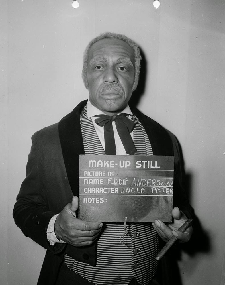 Make Up Still Of Actor Eddie Anderson, In The Role Of Uncle Peter, The Coachman, On The Set Of Gone With The Wind, 1939.