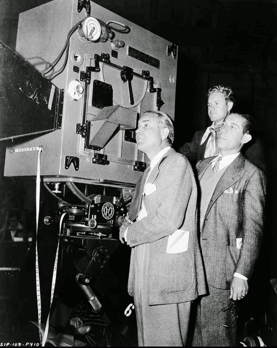 Director Victor Fleming, Looking Through Camera.