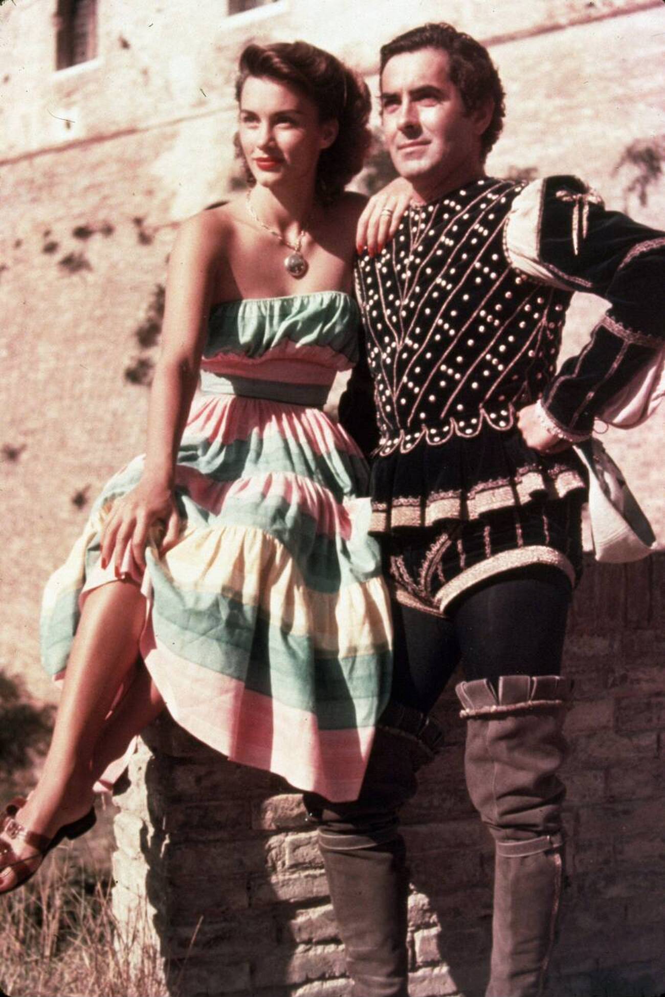 Linda Christian And Henry King In ‘Captain From Castile’, 1947.