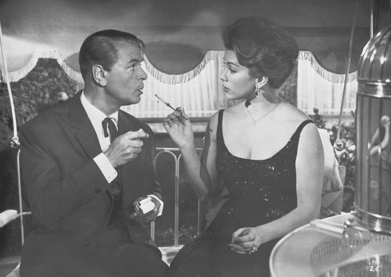 Linda Christian In ‘Peter Voss, Der Held Des Tages’, 1959.