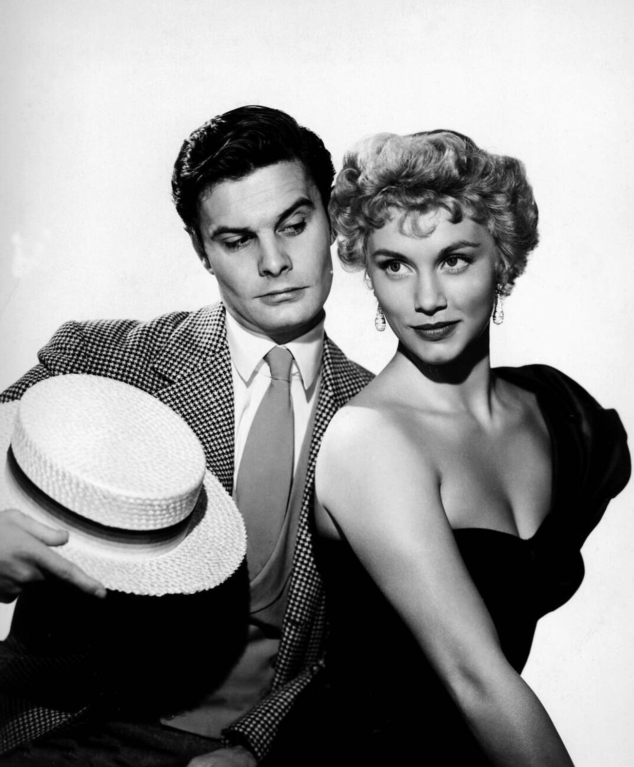 Louis Jourdan And Linda Christian In ‘The Happy Time’, 1952.