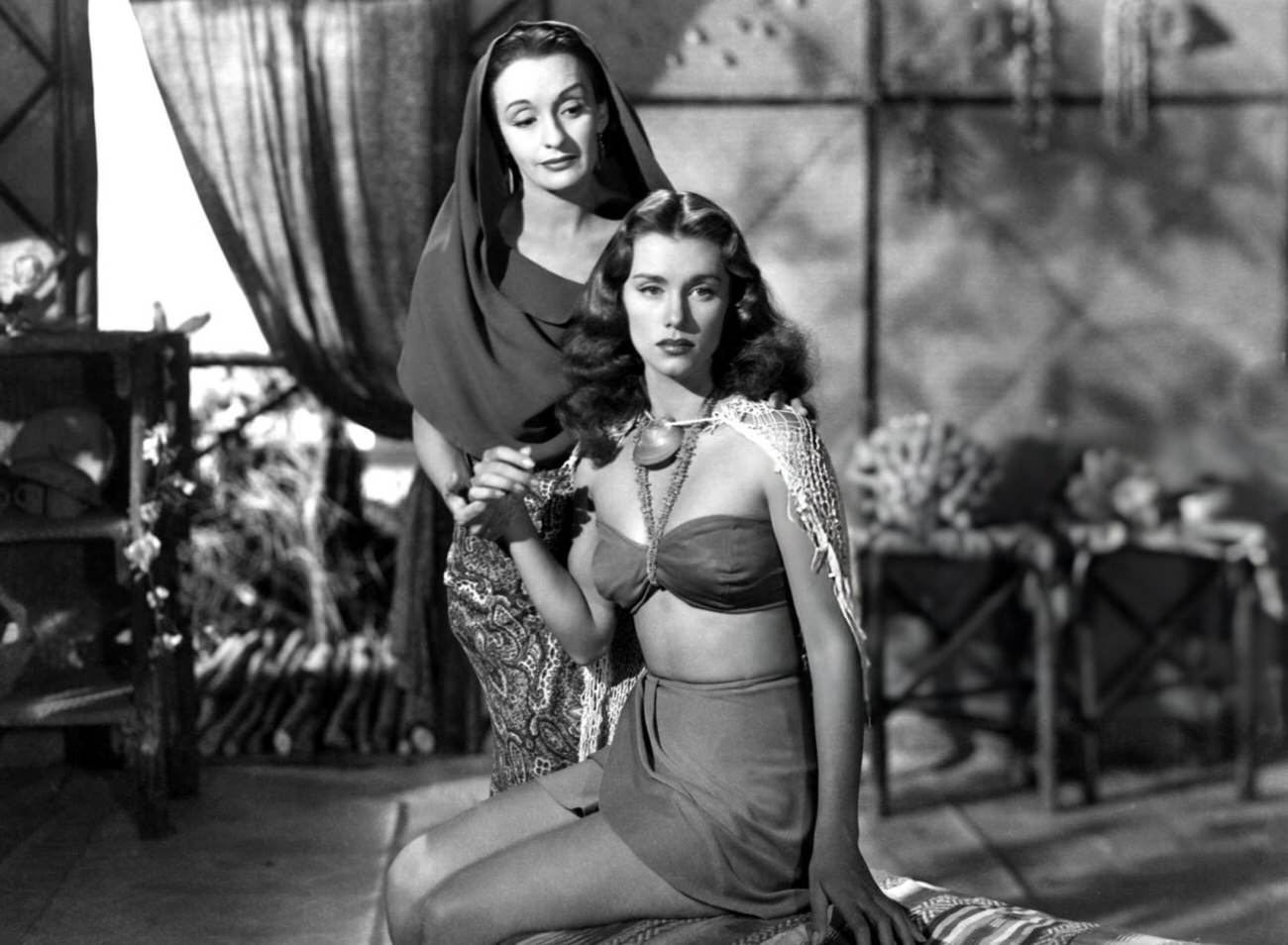 Linda Christian And Andrea Palma In ‘Tarzan And The Mermaids’.