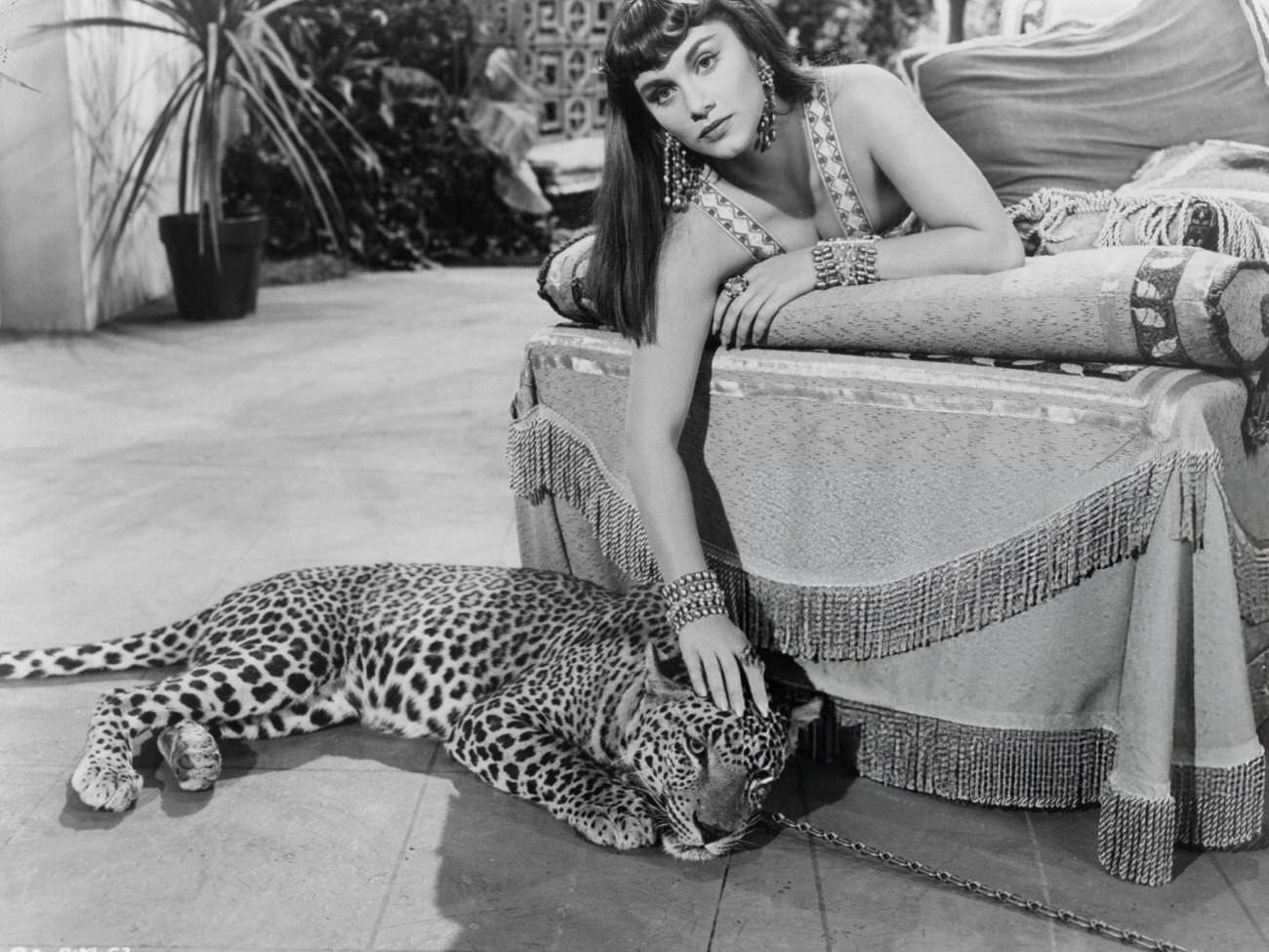 Linda Christian In ‘Slaves Of Babylon’, 1953.