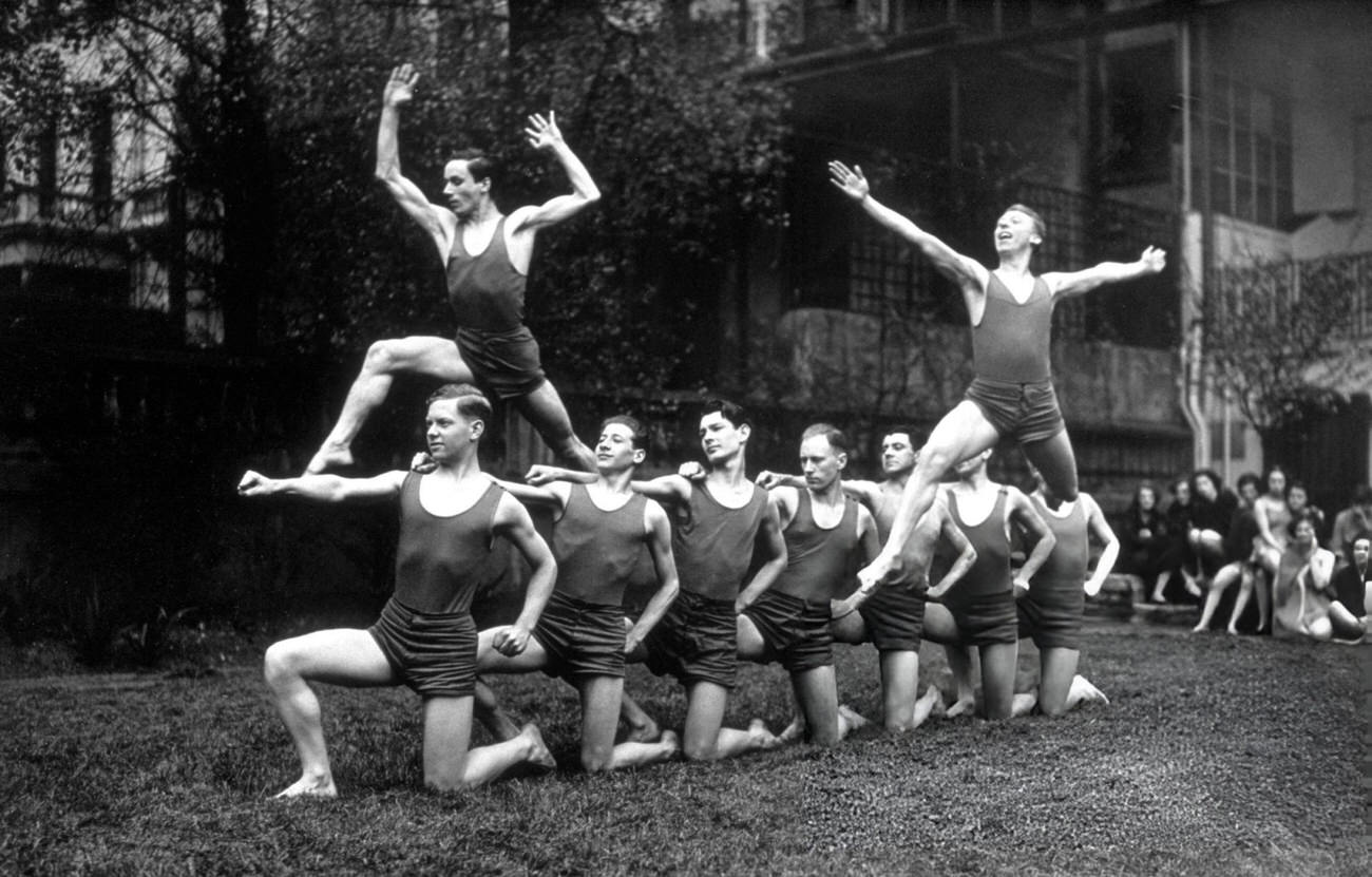 Margaret Morris Movement Dancers Rehearsing, Circa 1936.