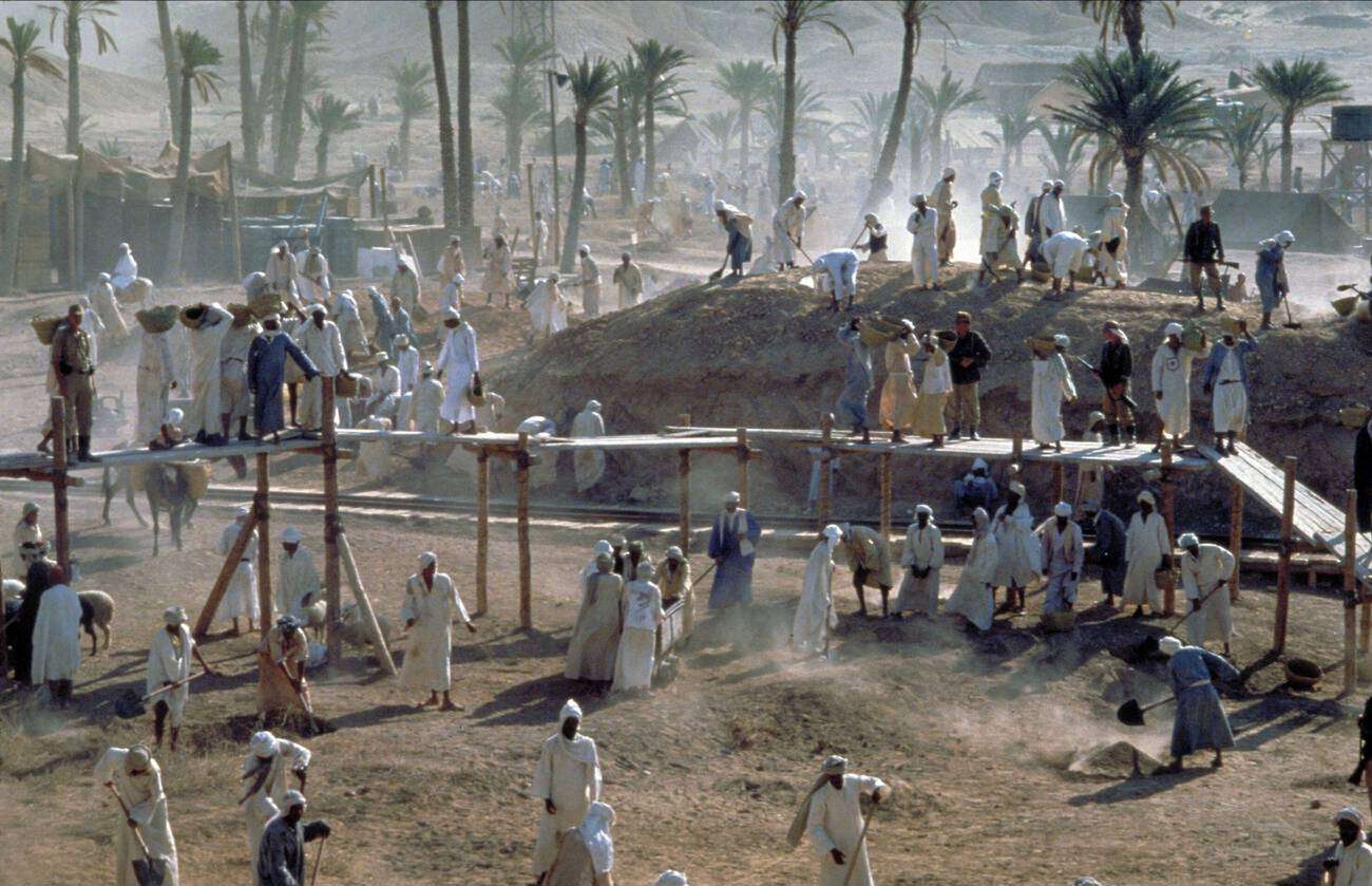 An Archaeological Dig Site In ‘Raiders Of The Lost Ark’, 1981.