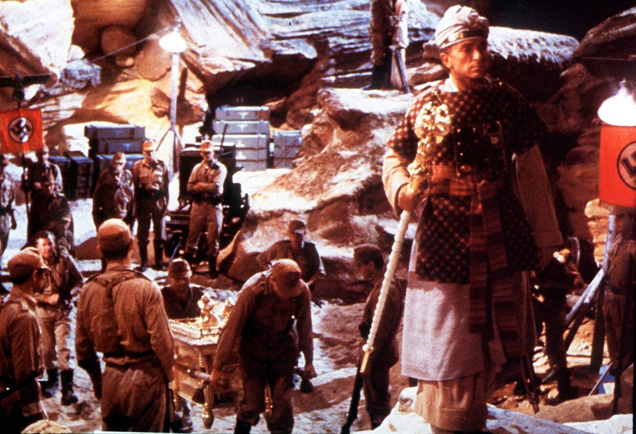 Paul Freeman In A Scene From ‘Raiders Of The Lost Ark’, 1981.