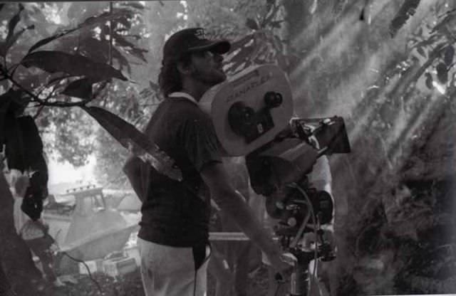 Spielberg Shooting The Scene With Belloq And The Hovitos