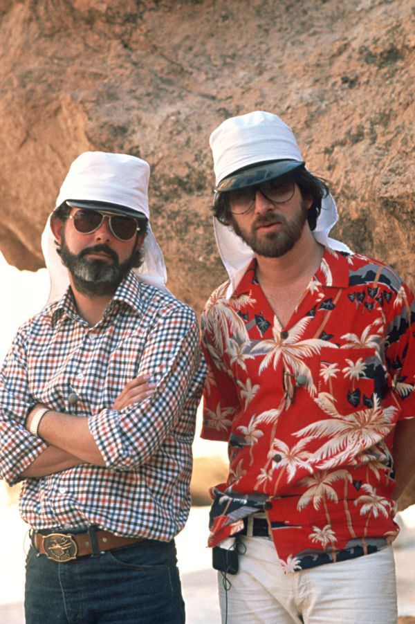 Lucas, Spielberg And Two Impressive Beards
