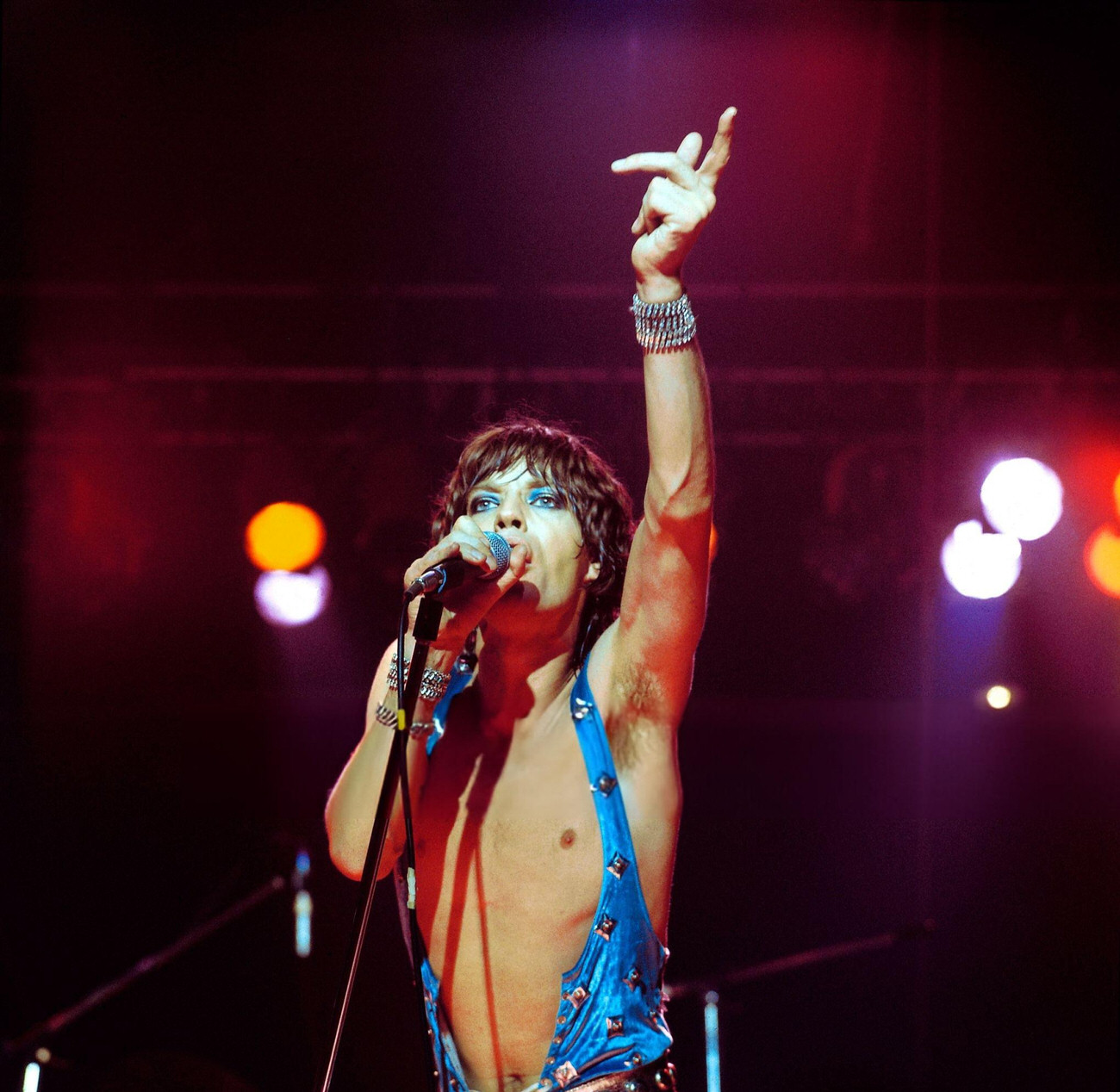 Mick Jagger Of The Rolling Stones Performing Live At Wembley Empire Pool, London, During Their 1973 European Tour.