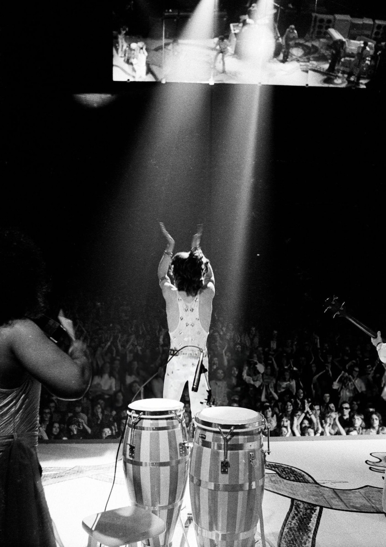 Mick Jagger Performing Onstage At The Stadthalle, Vienna, During The Rolling Stones' 1973 European Tour.